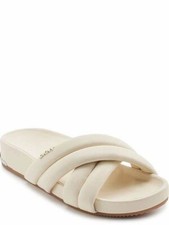 DKNY "INDRA" ENTRECRUZADA CORREA SANDALIA DESLIZABLE TALLA 10 PRECIO DE VENTA SUGERIDO POR EL FABRICANTE 120,00 NUEVO