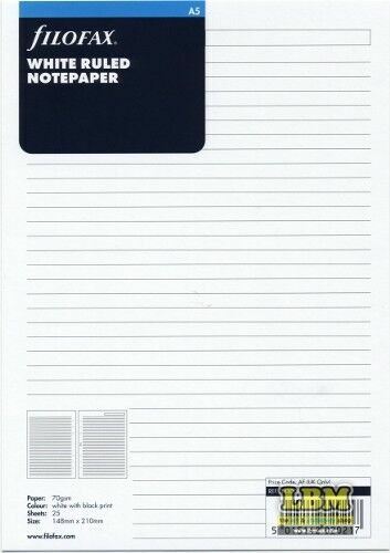Filofax Office Planners Filofax Pocket Size Refill Paper – White - Foto 3