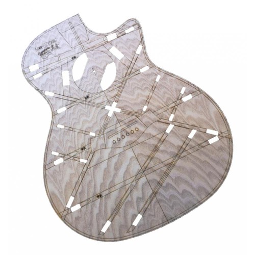 Acoustic Guitar Body Template Guitar EBay
