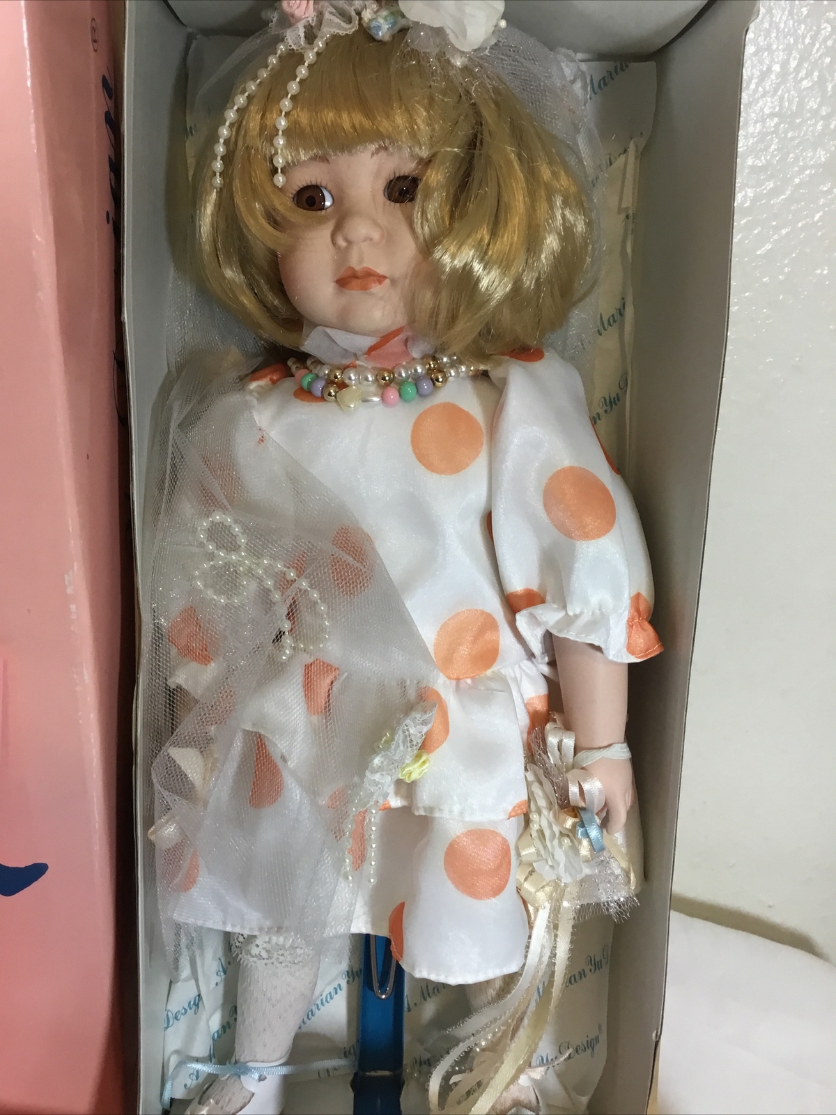 MYD Marian Yu Designs 15 Porcelain Doll EBay