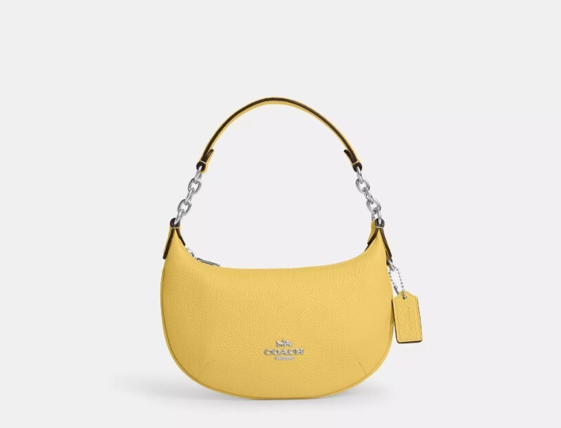 NWT COACH DAISY PEBBLE LEATHER MINI PAYTON HOBO CN011