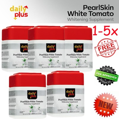 Daily Plus PearlSkin White Tomato - 6 in 1 Skin Perfection Collagen Supplement