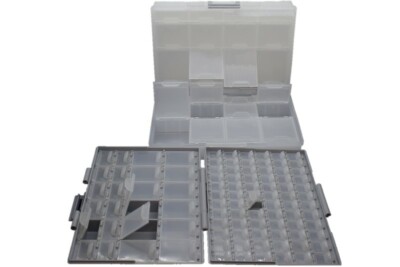 Aidetek half transparent BOXALL24+BOXALL96 combo SMD SMT parts Enclosure box USA