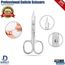 Finger Toe Nail Scissors Curved Arrow Steel Manicure Nail Cuticle Professional