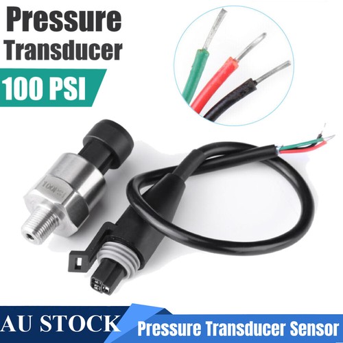 30psi 2bar 5V 1/8NPT Stainless Steel Oil Air Water Pressure - Foto 9