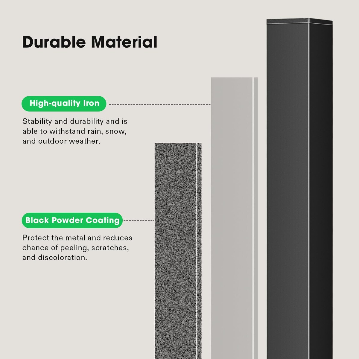 Snapklik.co : VIVOSUN Outdoor Handrail, 3-4 Step Stair Handrail, 40 X Snapklik.co : VIVOSUN Outdoor Handrail, 3-4 Step Stair Handrail, 40 X