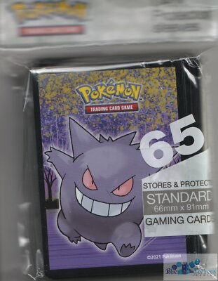 POKEMON ULTRA PRO Haunted Hallow Gengar DECK PROTECTOR CARD SLEEVES