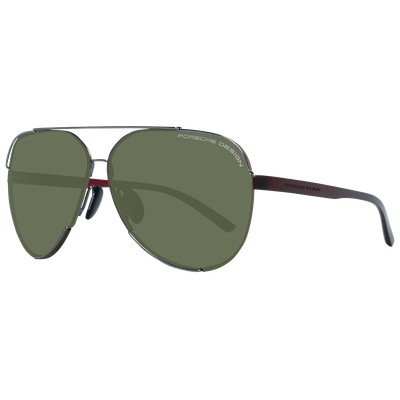Porsche Design Sunglasses Mens Pilot-Aviators Brown Lens New P8682