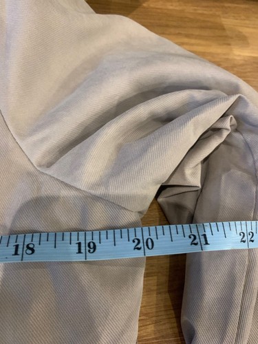 Debenhams Collection Ladies Coat Full Zip Buttons Hooded Beige UK Size 12 - Picture 5 of 7