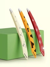 MR GREEN Curved Handle Eyebrow Tweezers Slant Hair Professional German Stainless
