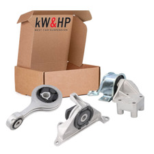 KIT COMPLETO 3 SUPPORTI SOSTEGNI MOTORE DX/SX PER FIAT PUNTO 188 1.2 1.4 8V 16V