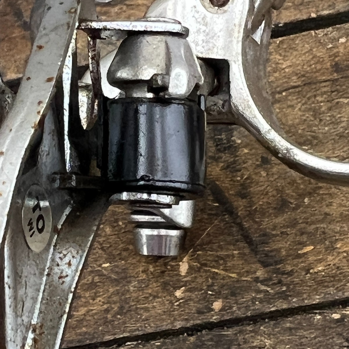 Használt Shimano 105 FD-5503 3 sebességes első váltó eladó