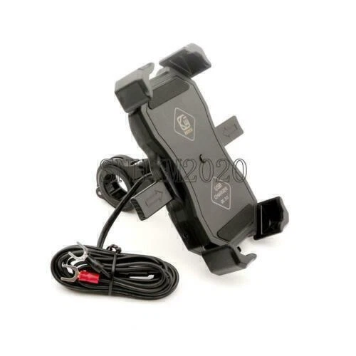 Soporte de teléfono con cargador USB para Honda Shadow Spirit Aero ACE VT 600 750 1100 Foto 2 de 4