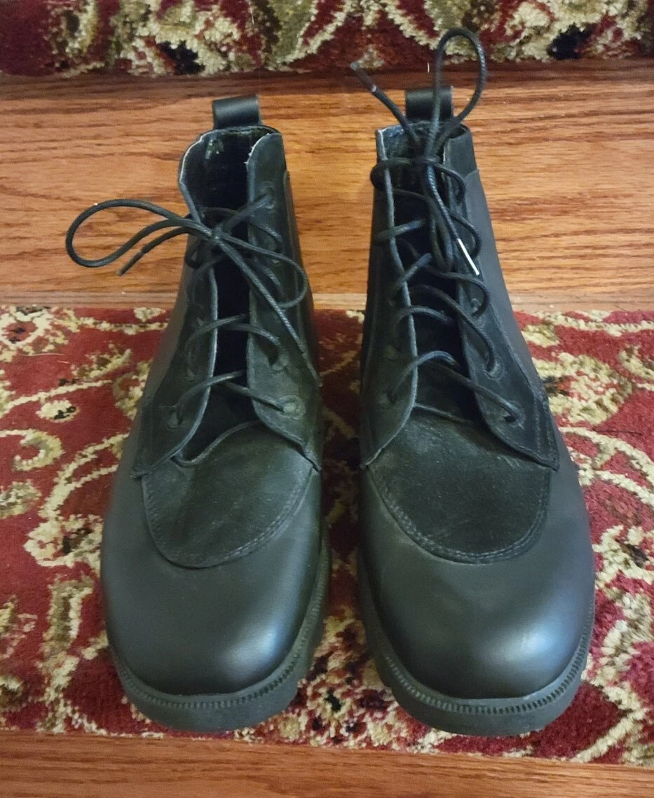 Stride rite black hot sale boots