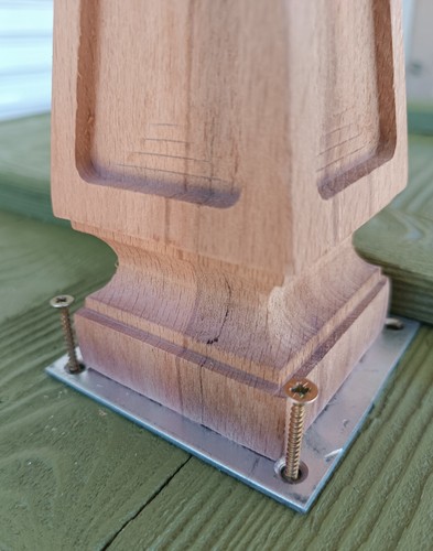Unique turned Wooden Furniture Leg Carving Square Sofa Bed Cabinet Feet Leg 18cm - Picture 11 of 16