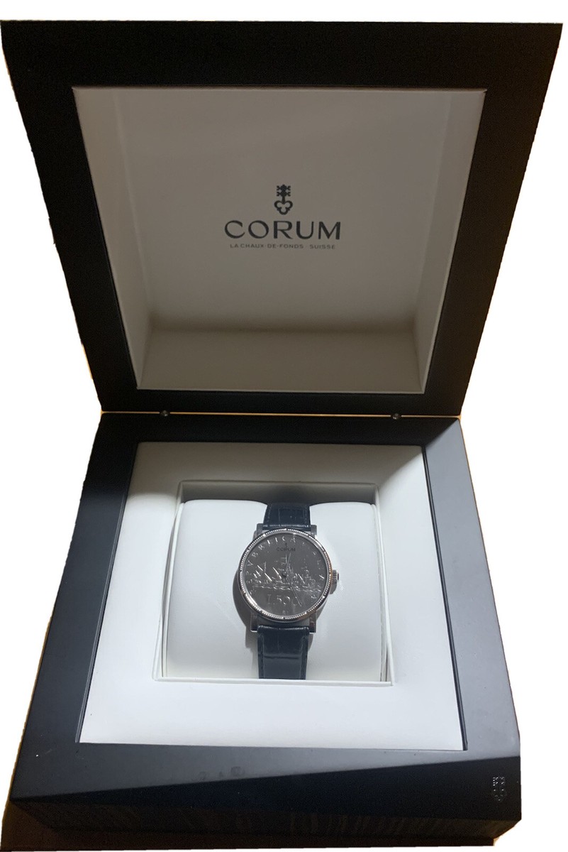 Orologio Corum Argento automatico 500 lire