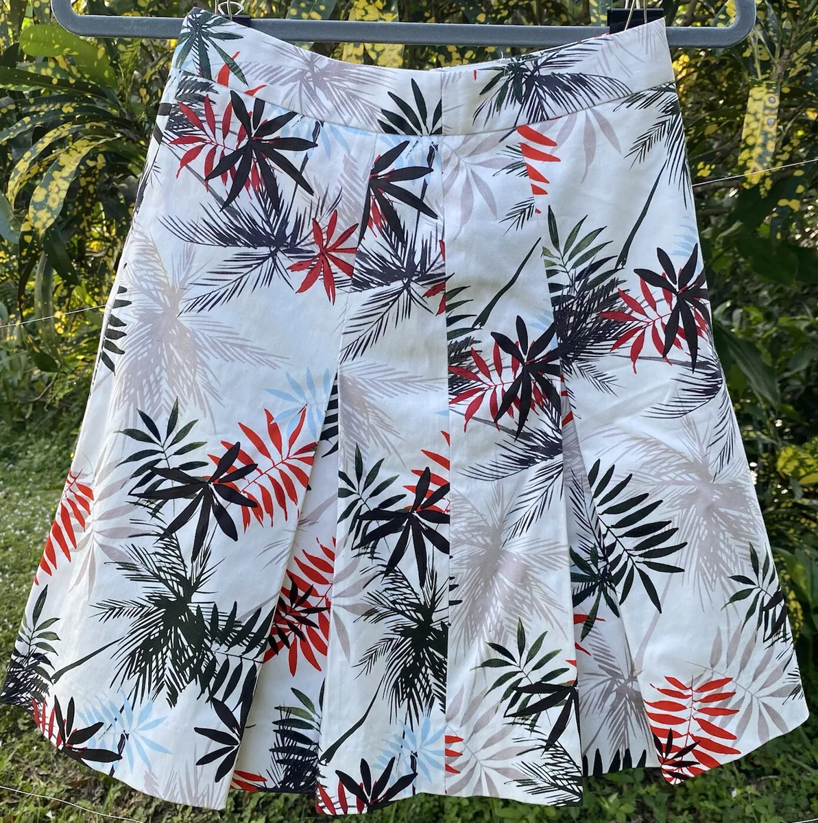 White pleated skirt reiss cheap