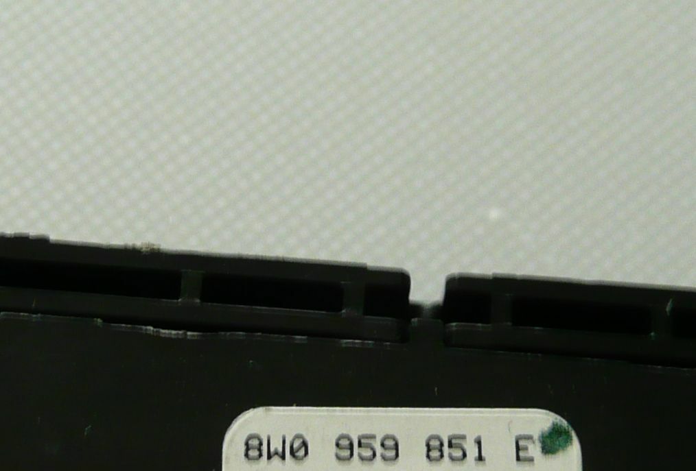 2017 2018 Audi A4 Driver Side Master Power Window Switch PN: 8W0 959 851E