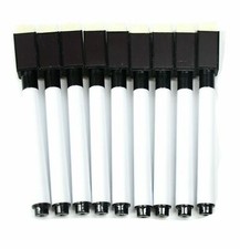 Magnetic Whiteboard Marker Pens Black Markers Dry Eraser Easy Wipe in WhiteBoard