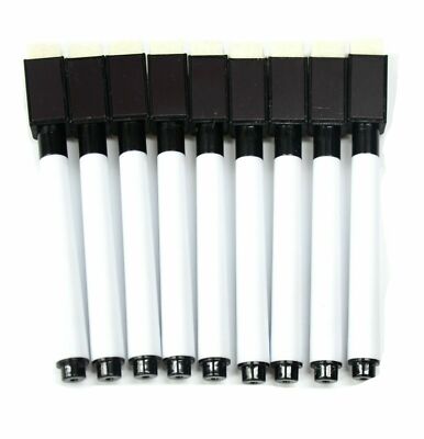 Nicht magnetische schwarze Marker Whiteboard Stifte trockener Radierer leicht abwischbar Kinder Schule neu