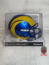 Los Angeles Rams (2020-Current) Authentic Riddell Speed Mini Helmet