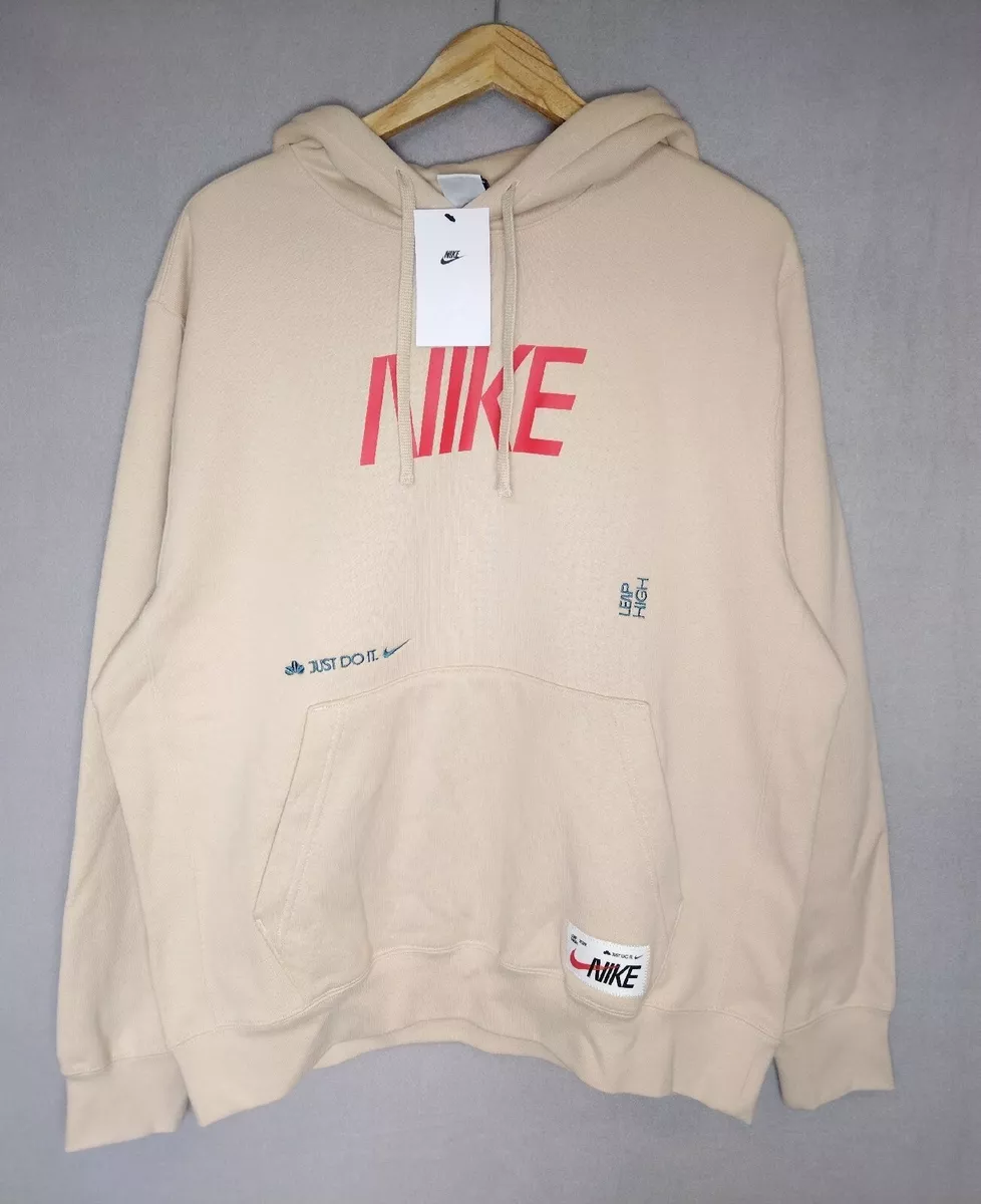 beige nike hoodie mens
