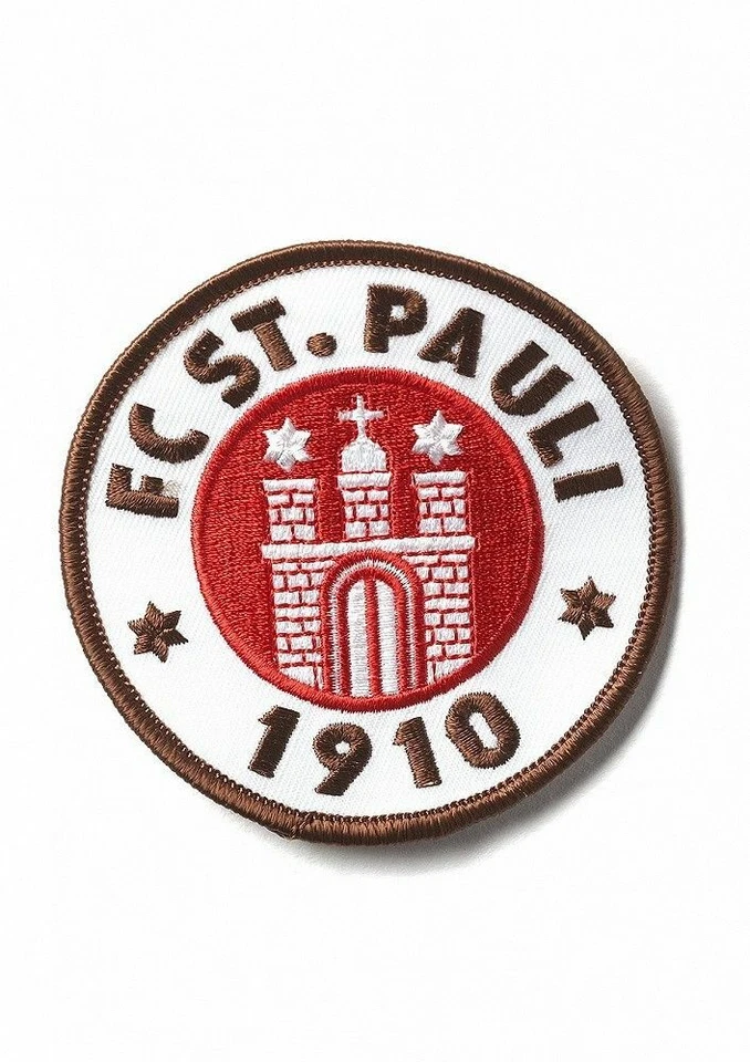 FC St. Pauli Aufnäher - Logo 5 cm farbig - Patch