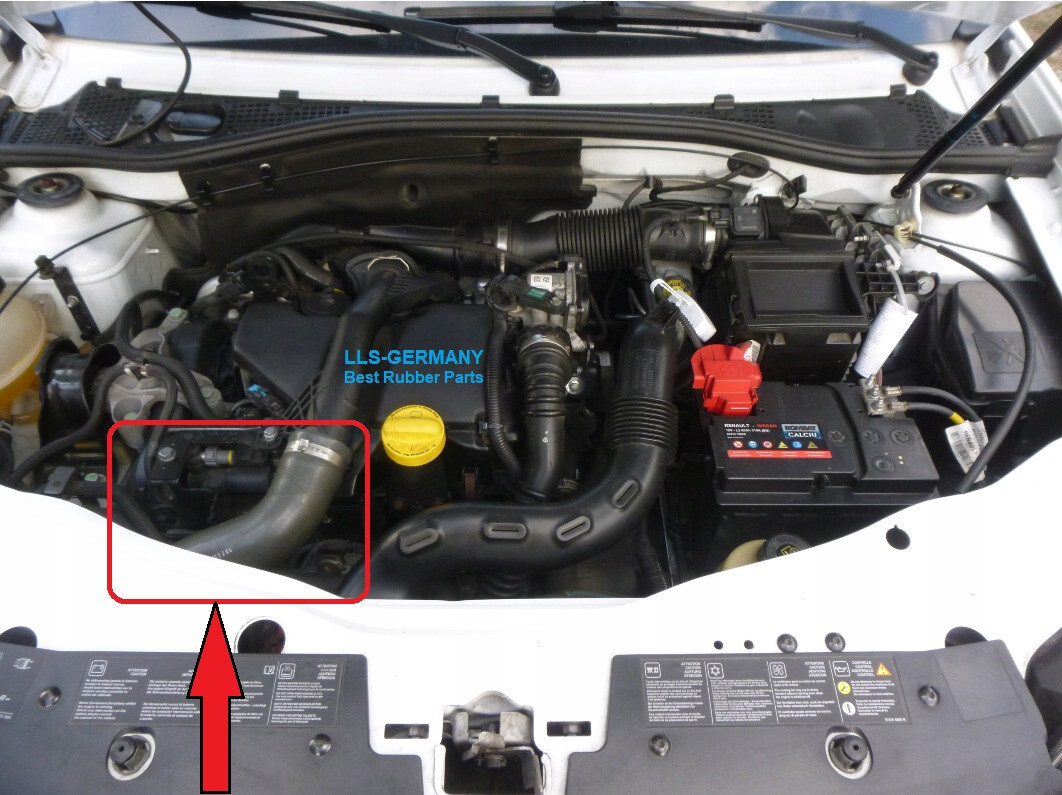 Turboschlauch Ladeluftschlauch für DACIA Lodgy 1.5 dCi 144609034R