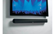 POLK AUDIO CINEMA SURROUND SOUND BAR BLK AM405504470 5 CHANNELS ONE SOUND-BAR