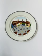 Villeroy & Boch Luxembourg Design Naif Salad Plates 8 1/4" Depuis 1748