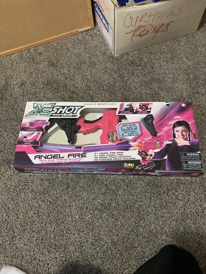 X shot angel Fire pink Series bow and arrow Blaster new