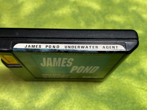James Pond with Manual Sega Genesis Authentic Tested and Working !!!!!!!!!!!!!! - Picture 4 of 11