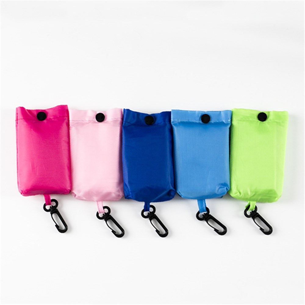 Folding Shopping Bag Clip 47 x 39cm Tote Reusable Foldable Canvas