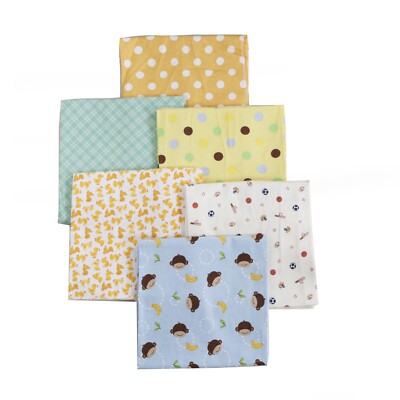 Hudson Baby Flanell-Empfangsdecken – 100% Baumwolle, Weich, 76x76 Cm (Set)