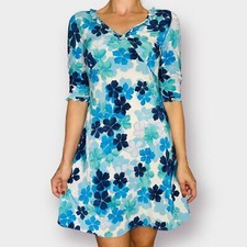 Y2K Newport News Teal blue Dress