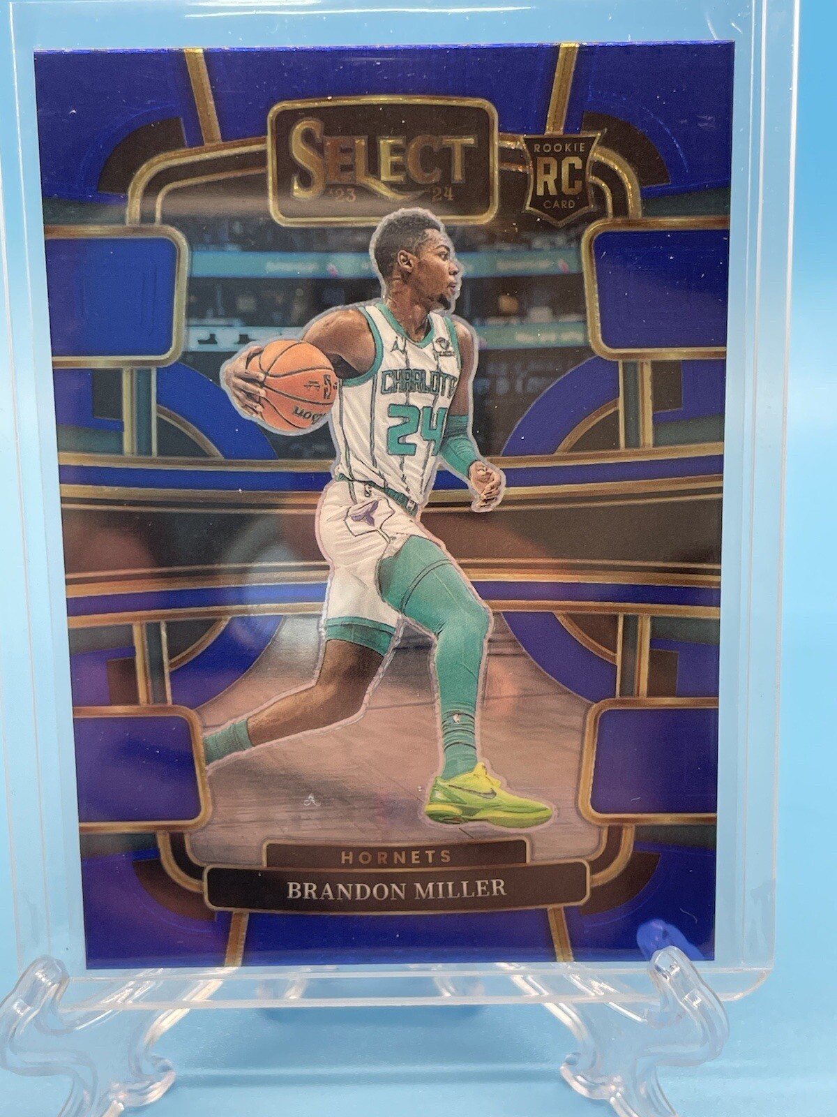 2023-24 Select ~ Brandon Miller ~ Blue Concourse Rookie #80 Hornets RC 💥