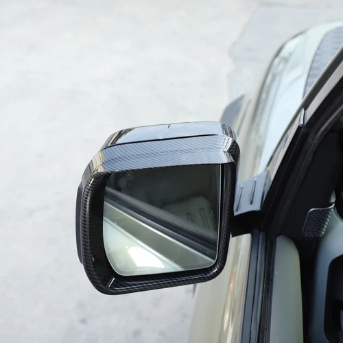 2x Cubierta de marco de espejo retrovisor lateral ABS negro para Land Rover Defender 2020-2022 - Imagen 6 de 10