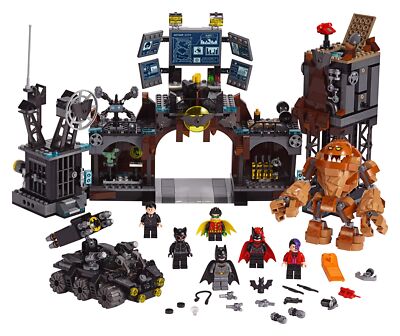 LEGO  Super Heroes 76122 Clayface  Invasion in die Bathöhle