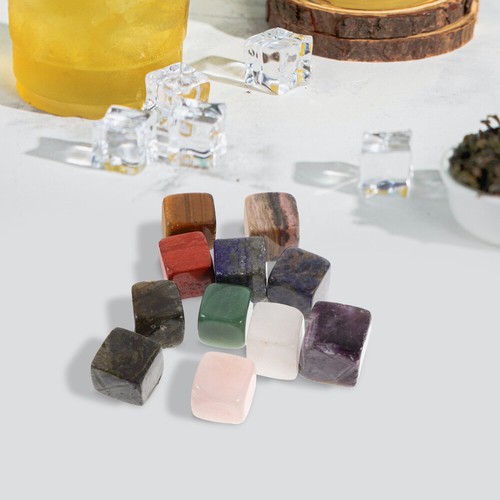11 Pcs Kristalleiswürfel Kristall-Whisky-Steine Wiederverwendbar - Bild 9 von 12