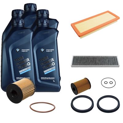 FEBI BILSTEIN Inspektionspaket 5L BMW Oil Twin Power Turbo 5W-30 für Mini R56