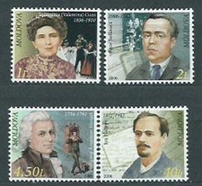 Moldavie - Courrier Yvert 480/3 ** Mnh Personnages