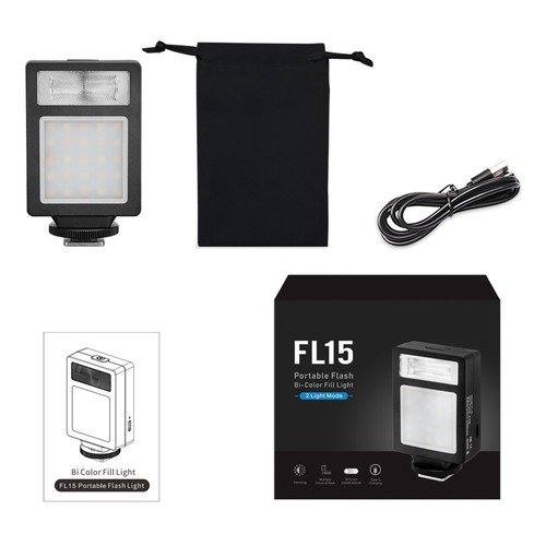 Small Camera Flashlight Shooting Fill Light With 5 Brightness Levels GN10 2 HEN - Picture 14 of 23