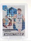 LAMELO BALL 2024-25 MOSAIC MONTAGE WHITE PRIZM SP HORNETS /25 Q2045