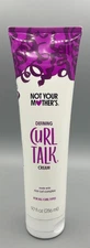 NOT YOUR MOTHER'S Curl Talk DEFINING Curl CREAM, NOT SEALED  9.7 fl oz / 286 mL 