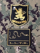 NSWDG DevGru Gold SQN Crusader Long Live The Brotherhood  2 Patch Morale Set 