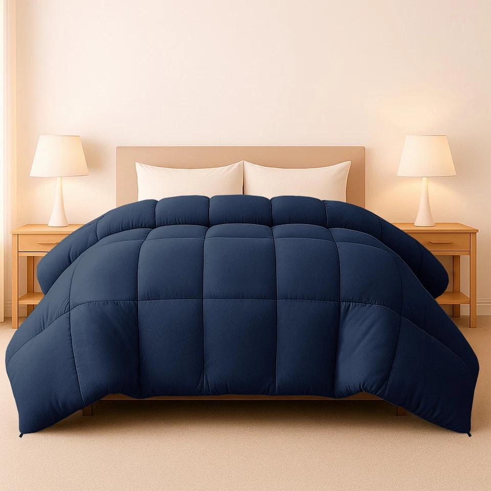 Ultra Soft Down Alternative Comforter Reversible Duvet Insert With Corner Tabs - Image 2 of 4