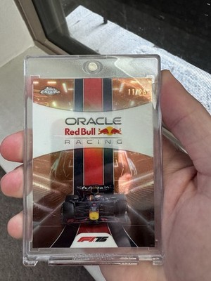 2025 Topps Chrome Formula 1   Oracle Red Bull Racing #174   ORANGE REFRACTOR /25