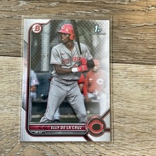 2022 1st Bowman Prospect Base #BPPF-50 Elly De La Cruz Edition Reds