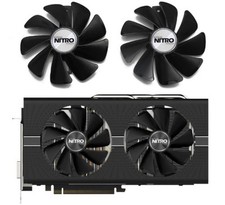 Cooling Fan For Sapphire NITRO RX 480 470 570 580 RX470 RX480 RX570 RX580 NEW HQ