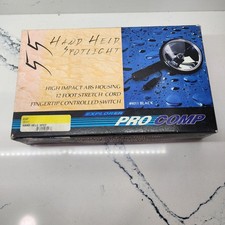 New Pro Comp Explore Round Hand Held Spot Driving Light Black 9011 New Pro Comp Explore Round Hand Held Spot Driving Light Black 9011
